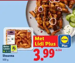 Lidl Shoarma aanbieding