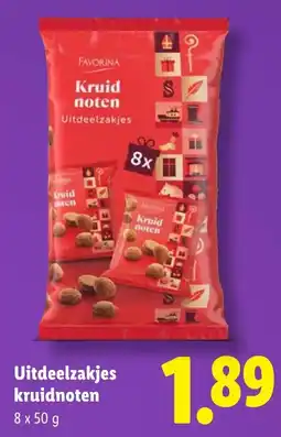 Lidl Favorina Kruidnoten Uitdeelzakjes aanbieding