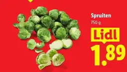 Lidl Spruiten aanbieding