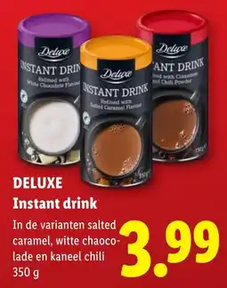 Lidl Deluxe Instant drink aanbieding