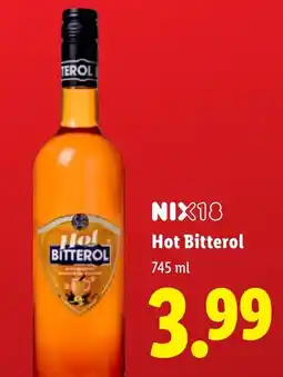 Lidl Hot Bitterol aanbieding