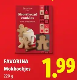 Lidl Favorina Mokkoekjes aanbieding