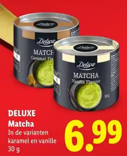 Lidl Deluxe Matcha aanbieding