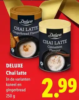 Lidl Deluxe Chai latte aanbieding