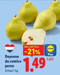 Lidl Doyenne du comice peren aanbieding