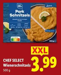 Lidl Chef Select Wienerschnitzels aanbieding