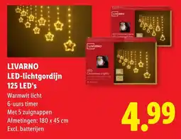 Lidl Livarno LED-lichtgordijn aanbieding