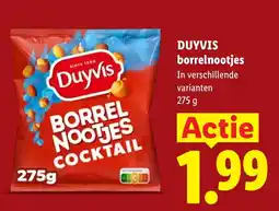 Lidl Duyvis borrelnootjes aanbieding