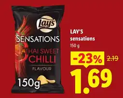 Lidl Lay's Sensations Thai Sweet Chilli Flavour aanbieding