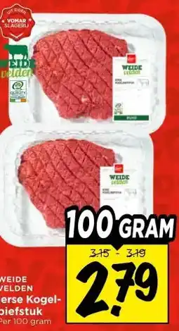 Vomar Voordeelmarkt Weide velden lerse kogel biefstuk aanbieding