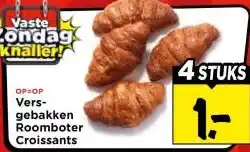 Vomar Voordeelmarkt Versgebakken roomboter croissants aanbieding