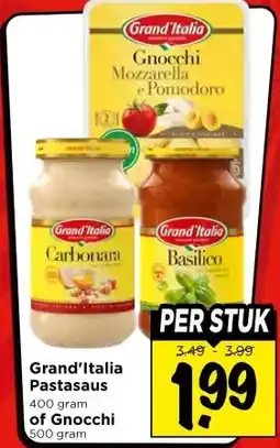 Vomar Voordeelmarkt Grand'italia pastasaus aanbieding