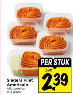 Vomar Voordeelmarkt Slagers filet americain aanbieding