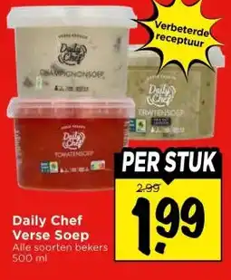 Vomar Voordeelmarkt Daily chef verse soep aanbieding