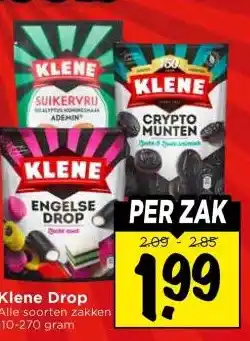 Vomar Voordeelmarkt Klene drop aanbieding