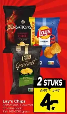 Vomar Voordeelmarkt Lay's chips aanbieding