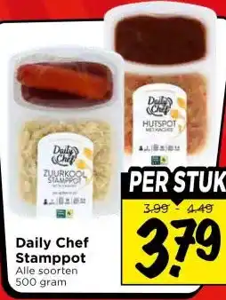 Vomar Voordeelmarkt Daily chef stamppot aanbieding