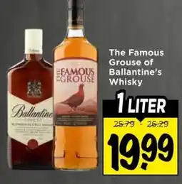 Vomar Voordeelmarkt The Famous Grouse of Ballantine's Whisky aanbieding