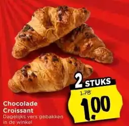 Vomar Voordeelmarkt Chocolade croissant aanbieding