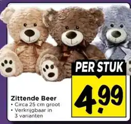 Vomar Voordeelmarkt Zittende Beer aanbieding