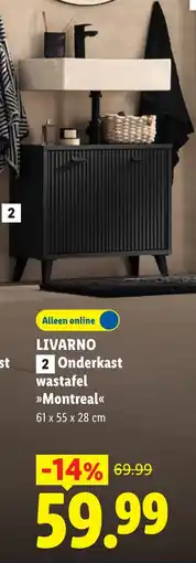 Lidl Livarno Onderkast wastafel »Montreal« aanbieding