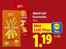 Lidl Snack Day Kaassticks aanbieding