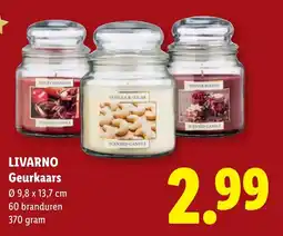 Lidl Livarno Geurkaars aanbieding
