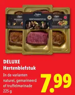 Lidl Deluxe Hertenbiefstuk aanbieding