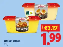 Lidl Johma salade aanbieding
