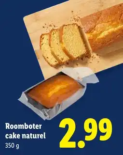 Lidl Roomboter cake naturel aanbieding