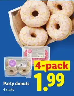 Lidl Party donuts aanbieding