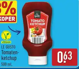 ALDI Le gusto tomaten ketchup aanbieding