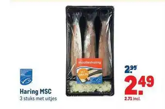 Makro Haring msc aanbieding