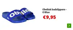 Obelink Obelink badslippers - O Blue aanbieding