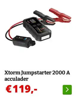Obelink Xtorm Jumpstarter 2000 A acculader aanbieding
