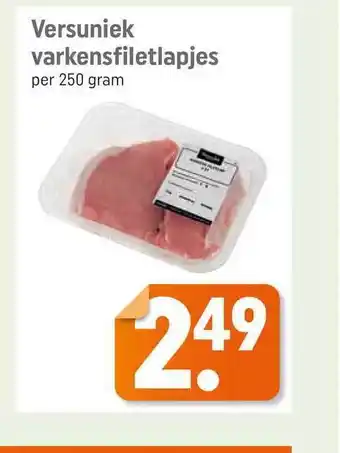 Lekker Makkelijk Versuniek varkensfiletlapjes 250 gram aanbieding