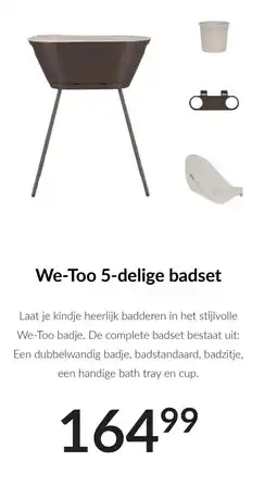 Babypark We-Too 5-delige badset aanbieding