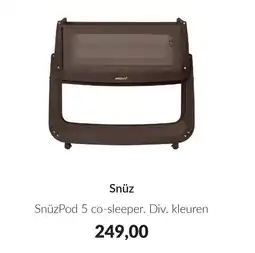 Babypark Snüz SnüzPod 5 co-sleeper aanbieding