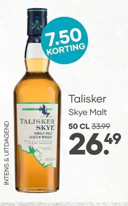 Mitra Talisker Skye Malt aanbieding
