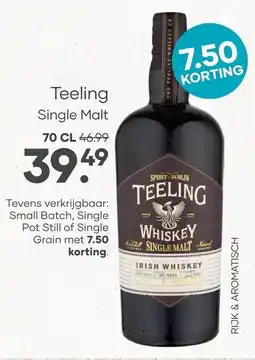 Mitra Teeling Single Malt aanbieding