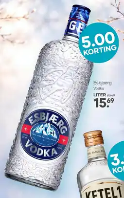 Mitra Esbjærg Vodka aanbieding