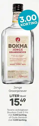 Mitra Bokma Jonge Graanjenever aanbieding