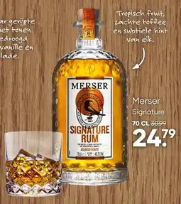 Mitra Merser Signature aanbieding