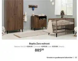 Babypark Bopita Zara walnoot aanbieding