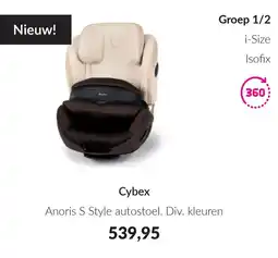 Babypark Cybex Anoris S Style autostoel aanbieding