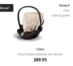 Babypark Cybex Cloud S Style autostoel aanbieding