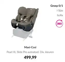 Babypark Maxi-Cosi Pearl XL Slide Pro autostoel aanbieding