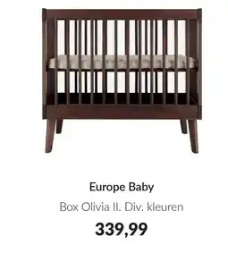 Babypark Europe Baby Box Olivia II aanbieding