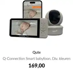 Babypark Qute Q-Connection Smart babyfoon aanbieding
