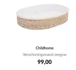 Babypark Childhome Verschoningsmand zeegras aanbieding